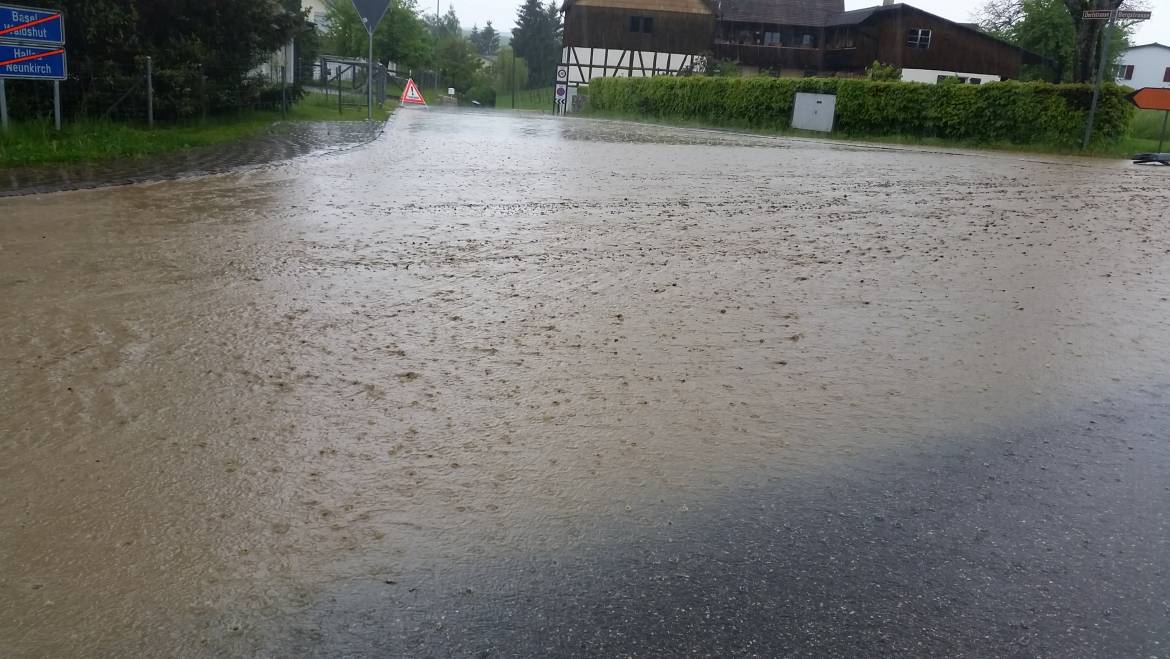 Unwetter Gächlingen 14.05.2016