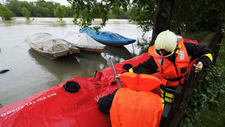 Hochwasser Schaffhausen 2013