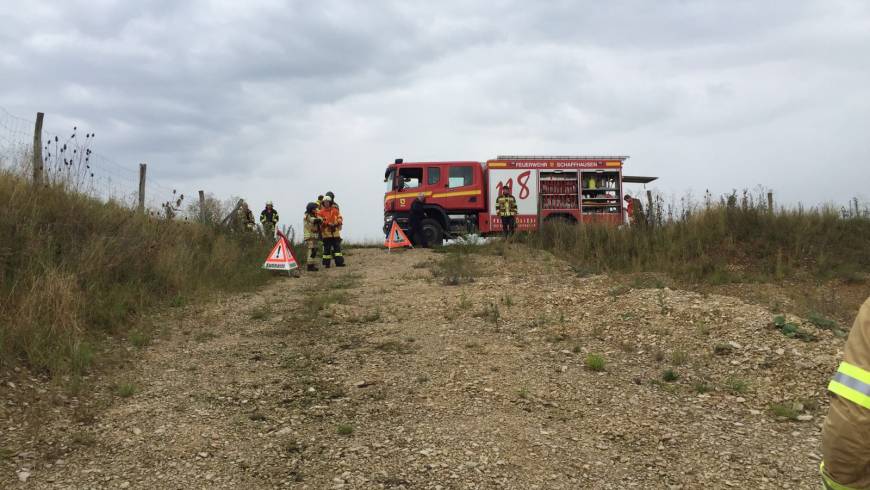 Mannschaftsübung 12.06.2017 (Waldbrand)